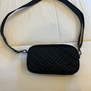Lug coupe xl black quilted belt bag nwot
